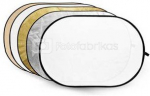 Godox 5 in 1 Gold, Silver, Soft Gold, White, Translucent 80X120cm