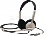 Koss Headphones CS100 Headband/On-Ear, 3.5mm (1/8 inch), Microphone, Black/Gold,