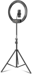 LED Ring Lamp 45cm With Desktop Tripod Mount Up To 2.1m