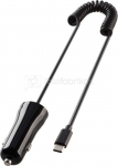Vivanco car charger USB-C 12W 1m, black (62785)