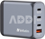 Verbatim GNC-100 GaN Charg. 100W 3xUSB-C PD, 1xUSB-A QC 3.0 32202