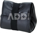 Artisan & Artist I ACAM-77 I Leather Pouch in Kipskin Leather (S) Black