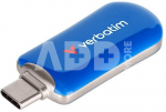 Verbatim Plectra Blue 128GB USB-C Flash Drive 30233