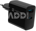 Natec RiberaGAN USB 65W wall charger
