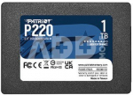 Patriot SSD 1TB P220 550/500 MB/s SATA 3 2.5 inches