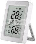 SONOFF Zigbee i&scaron;manusis temperatūros ir drėgmės jutiklis su LCD ekranu
