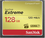 SanDisk Extreme CF 128GB 120MB/s UDMA7 SDCFXSB-128G-G46