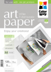 ColorWay ART Photo Paper T-shirt transfer (white), A4, 120 g/m2, 5 sheets