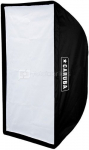 Caruba Quick Assembly Matte Zilver Strip Softbox 60x90cm