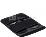 JJC FP K4L Grey Filter Pouch holds 4 filters up to 82mm