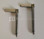 SkyWatcher EQ6 montuotės platumos reguliavimo varžtai