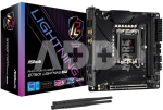 ASRock B760I LIGHTNING WIFI | Processor family Intel | Processor socket LGA1700 | DDR5 | Supported hard disk drive interfaces SATA, M.2 | Number of SATA connectors 3