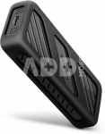 AXAGON USB-C 20Gbps - M.2 NVMe SSD ARMORED Box | EEM2-20G