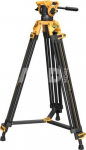 SmallRig 5523 Video Tripod with Heavy-Duty Fluid Head AD-01 (BumbleBee Edition）