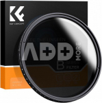 K&F Concept B-Series Fader ND2-400 Adjustable Gray Filter - 82 mm
