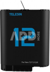 TELESIN lithium battery for GoPro Hero 12/11/10/9 (blue)