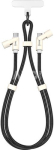 LANYARD BLACK Type-C -Type-C 1.5m Black