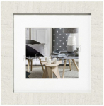 Walther Home 30x30 Wooden Frame polar white HO330V