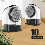 Devia Crystal series TWS speaker with silicon case (2pcs) black