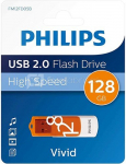 Philips USB 2.0 128GB Vivid Edition Orange