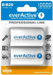 everActive BATTERIES R20/D NI-MH 1 0000 mAh 2 PCS.