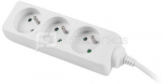 Lanberg Power strip 1.5m white 3xFR, full CU