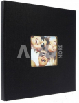 Album GED DBCL30 BASICBLACK 29x32/60pages | creamy pages | corners/splits | bookbound