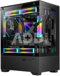 Case|GOLDEN TIGER|Raider SL-2|MiniTower|Case product features Transparent panel|Not included|Colour Black|RAIDERSL-2