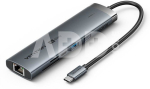 USB-C 9in1 4k 60Hz 100W Grey