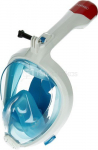 Caruba Full Face Snorkel Mask Swift   foldable + action cam mount (blue   L/XL)
