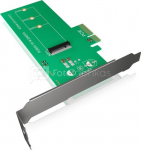 Icy Box IB-PCI208 PCIe-Card, M.2 PCIe SSD to PCIe 3.0 x4 Host