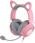 Razer Wired, Over-Ear, Quartz, Gaming Headset, Kraken V2 Pro, Kitty Edition