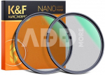 82mm Black Diffusion 1/4 & 1/8 Filter Kit Dream Cinematic Effect - Nano-X