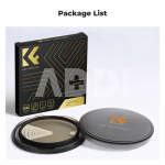 K&F Concept K&F 72MM Gold Streak Effect Lens Filter (2mm) Anamorphic Optical Glass Light Flare Effect