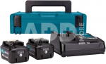 Makita Energy Kit 197641-2 2x BL1041B + DC10SB