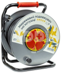 Ilgintuvas su rite 50m, 4 lizdai, 3x2.5mm2