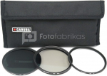 Caruba UV+CPL+ND8 Kit 58mm