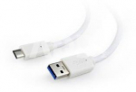 CABLE USB-C TO USB3 1.8M WHITE/CCP-USB3-AMCM-6-W GEMBIRD