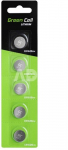 Green Cell Lithium Battery 5x CR1620 3V 70mAh