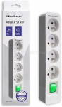Qoltec Power strip 4 sockets, 1.8m