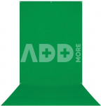 Westcott X Drop Wrinkle Resistant Backdrop Green Screen Sweep (5' x 12')