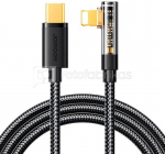 Kabel USB-C do Lightning Joyroom S-CL020A6 1.2m, 20W, kątowy (czarny)