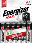 Energizer battery Max Alkaline AA CHP6