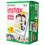 Foto plok&scaron;telės 1x2 Fujifilm Instax Film Mini GLOSSY (10plx2)