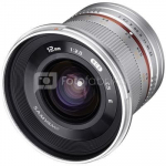 SAMYANG 12MM F2,0 SONY E SILVER