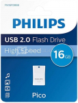 Philips USB 2.0 16GB Pico Edition Ocean Blue