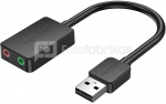 External sound card USB 2.0 Vention CDYB0 2-port 0.15m