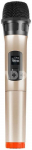 Wireless dynamic microphone UHF PULUZ PU628J 3.5mm (gold)