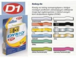 Dymo D1 12mm Black/White labels 45013