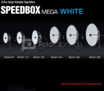 SMDV Speedbox Mega 110 Deep softbox 110cm white bowens mount
